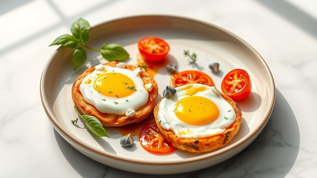 Baked Feta and Tomato Eggs