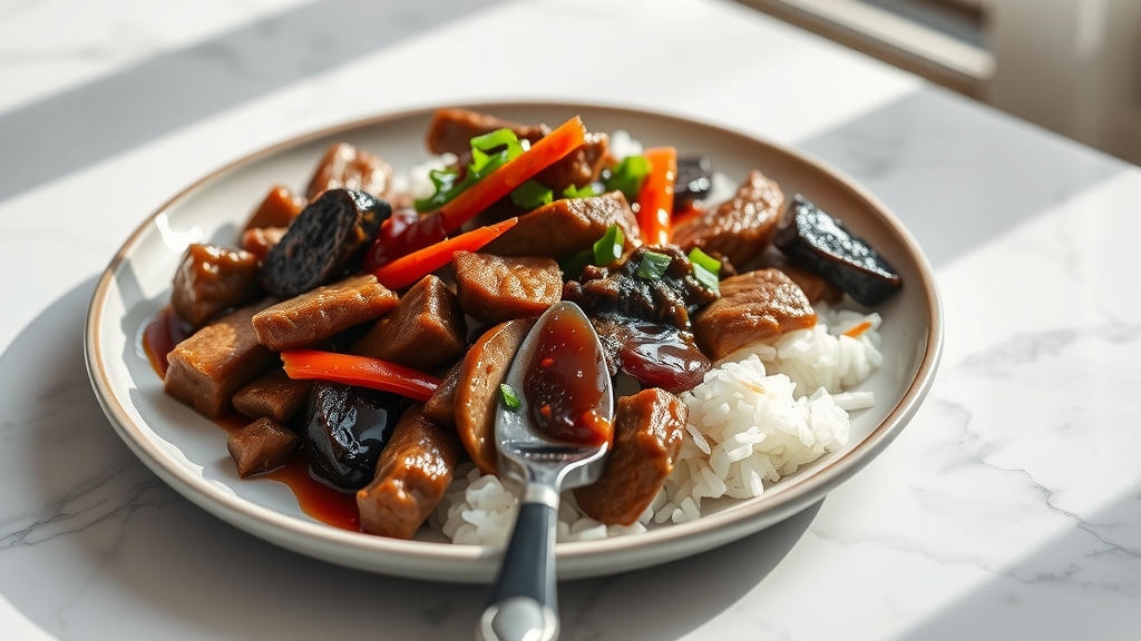 Beef Stir-Fry with Black Bean Sauce