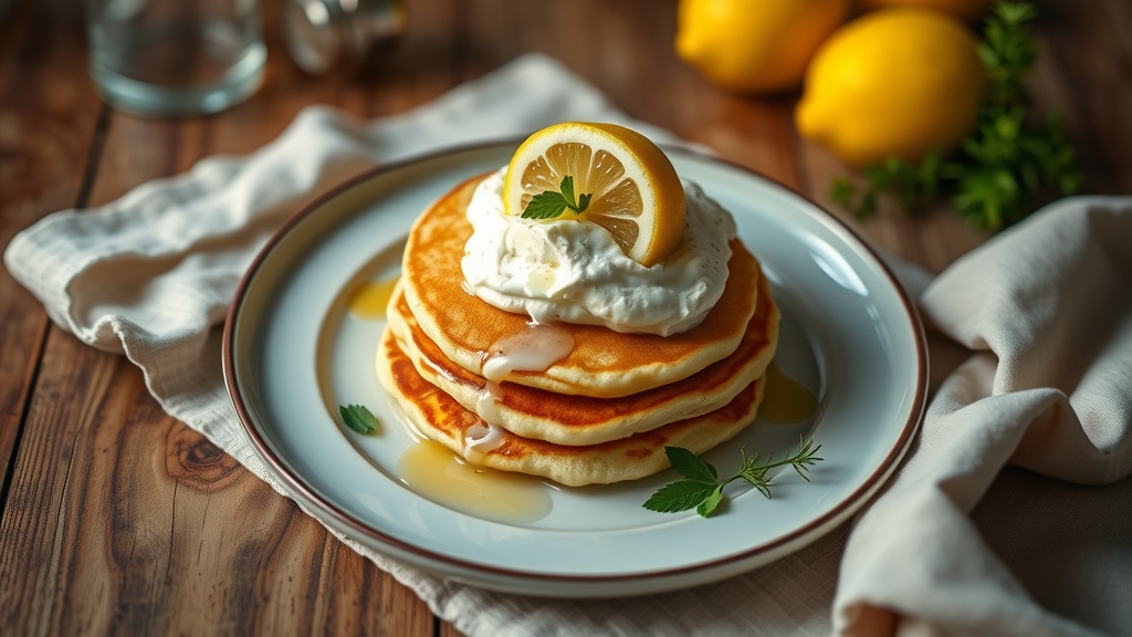 Fluffy Lemon Ricotta Pancakes