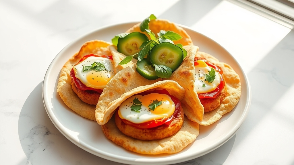 Shakshuka Breakfast Pita Pockets