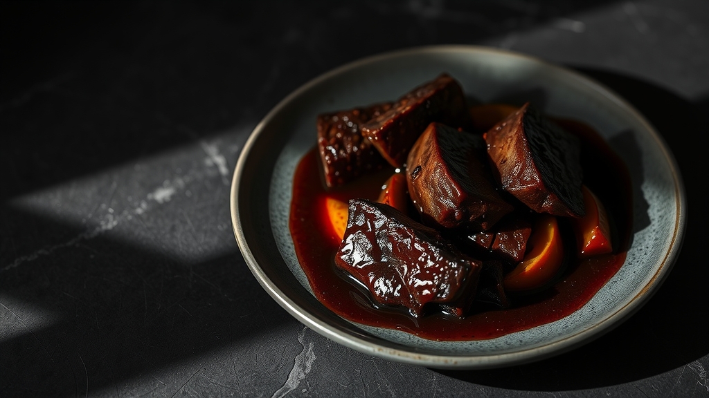 Slow-Braised Short Ribs in Red Wine