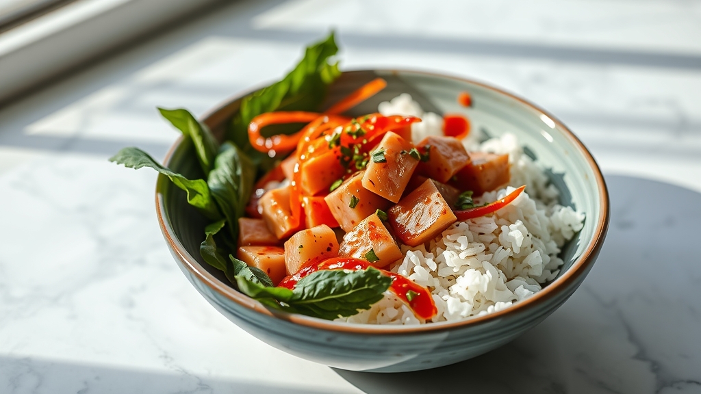 Spicy Tuna Rice Bowl