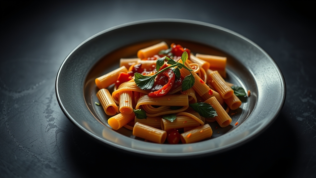 Spicy Vodka Rigatoni