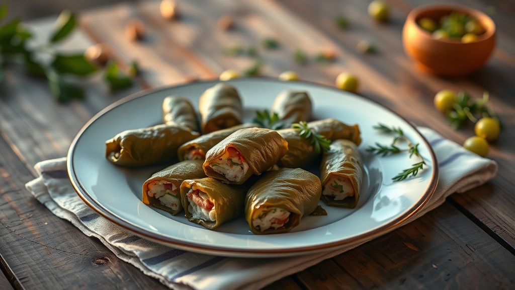 Stuffed Grape Leaves (Warak Enab)