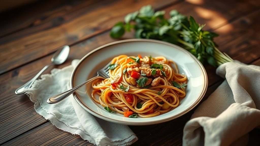 Thai Peanut Noodle Salad