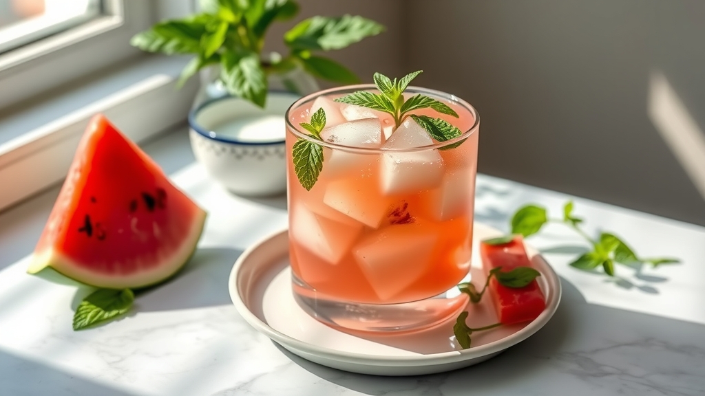 Watermelon Mint Agua Fresca